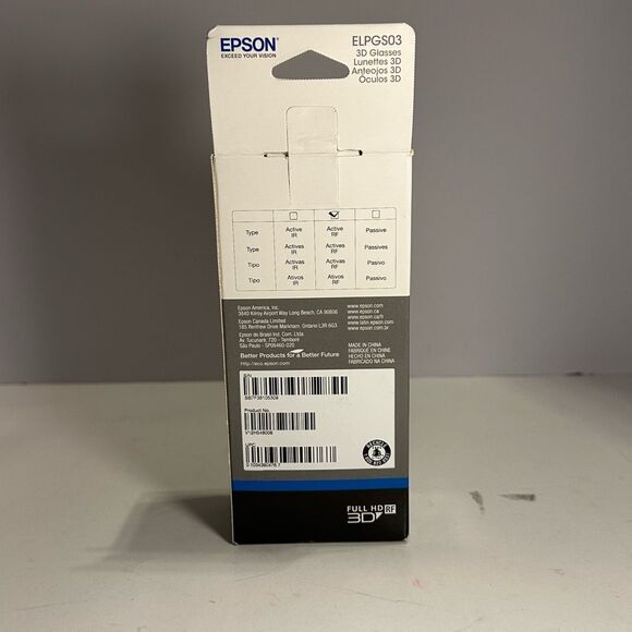 Epson ELPGSO3 RF 3D Glasses - Picture 3 of 12